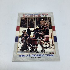1991 Impel U.S. Olympic Hall of Fame Multi-Sport Card #66 1980 U.S. Hockey Team