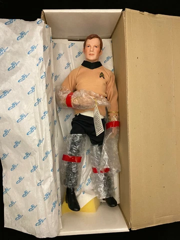 William Shatner CAPTAIN KIRK STAR TREK Signed Autographed Figure JSA COA Cover