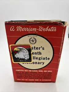 Merriam-Webster's : Webster's Seventh New Collegiate Dictionary 1967 Hardcover - Picture 1 of 4