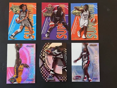 2000 Skybox Dominion WNBA (6 card Inserts) Mint! (Leslie, Griffith, Cooper etc.) - Image 1 of 4