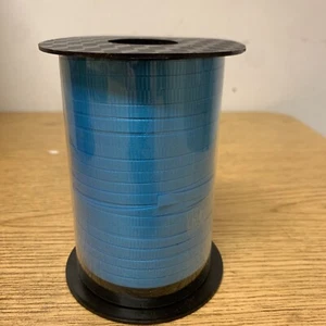 Turquesa, Cinta Rizadora Prensada - Rollo 500 Yardas, 3/16", Navidad, Regalos - Imagen 1 de 1
