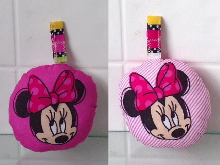 Minnie Mouse Baby Lovey Chupete y Mordedor Soporte Peluche Suave 0-12m Foto 1 de 1