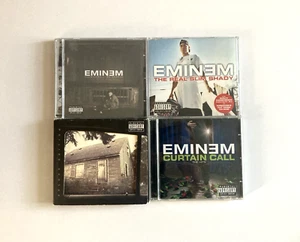 Eminem CD Lot Marshall Mathers 2 Slim Shady Curtain Call Deluxe EX/NM Read Desc - Picture 1 of 5