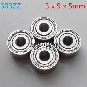 4pcs 603zz Sealed Bearing 3 x 9 x 5 mm for TAMIYA TRAXXAS ALIGN HPI RC Hobby DIY - Picture 1 of 1
