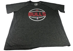 Adidas NBA Chicago Bulls Maglia Uomo 2XL Climalite Manica Corta Ultimate Tee - Foto 1 di 11