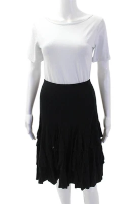 Falda campesina negra Ralph Lauren etiqueta azul para mujer talla L Foto 1 de 4