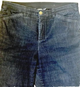 CHRISTOPHER & BANKS (12) Signature Slimming Dark Denim Hose Jeans Spandex - Bild 1 von 10