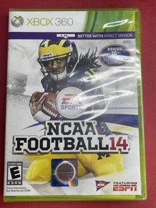 NCAA Football 14 EA Sports (Microsoft Xbox 360, 2013) NUOVO SIGILLATO - Foto 1 di 9