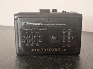 Lettore cassette stereo Emerson modello AC2112 equalizzatore radio AM/FM testato funzionante - Foto 1 di 6