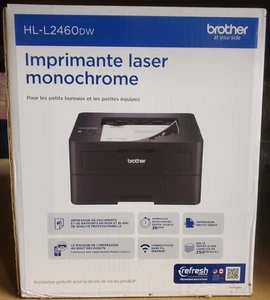 NEW Brother HL-L2460DW Wireless Duplex Monochrome Laser Printer - Picture 1 of 8