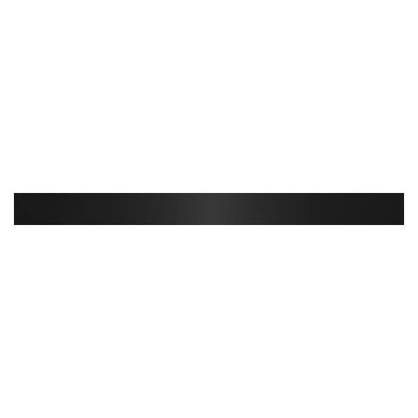 For Toyota Land Cruiser 75-84 Warrior S914C Smooth Black Steel Rear Back Plate - Image 1 of 1