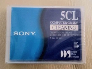 Sony 5CL DG5CL REINIGUNGSKASSETTE für 4 mm DDS Digital Datenspeicherband 5 m/16 Fuß - Bild 1 von 5