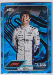 Topps 2024 Chrome Formula 1 Nr. 19 Alexander Albon Sapphire Refractor - Bild 1 von 2