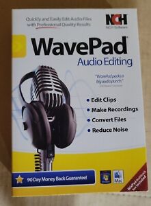 NCH Software Wavepad 5 Audio Editing For Windows/Mac NEW!
