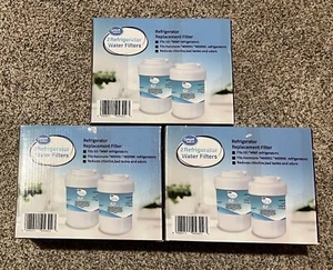 LOT OF SIX (6) Great Value GE-MFW Refrigerator Replacement Filters 2 Pack - NEW! - Picture 1 of 2