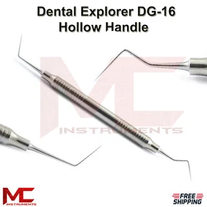 Endodontist DG 16 Probe Diagnostic Dental Root Canal Calculus Removing Explorer  - Bild 1 von 3