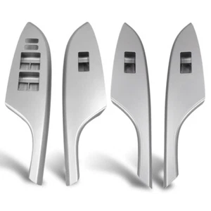 Set of 4 Door Window Switch Trim Cover Bezel Panel For 2009-2013 Toyota Corolla - Picture 1 of 12