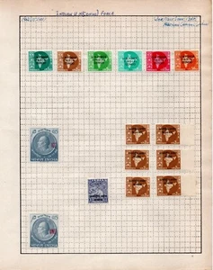 Indian UN Force Congo Stamps and others on a page - Mint MH - Picture 1 of 1