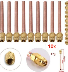 10× Refrigeration Technology Schrader Access Valve Air Filling Pipeline Auto - Picture 1 of 1
