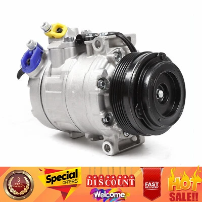 A/C Compressor For BMW 323i 1999-2000 BMW 325xi 2001-2003 2004 2005 CO 105116C Foto 1 de 4