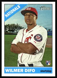 2015 Topps Heritage Wilmer Difo Rookie #682 Washington Nationals - Picture 1 of 2