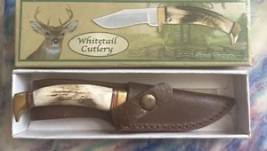 New Frost Whitetail Cutlery Beautiful Fixed Blade Knife WT-927DS - Picture 1 of 2