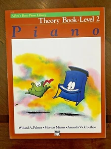 Alfred's Basic Piano Library - Theory Book - Level 2 - Late Beginner - Picture 1 of 3