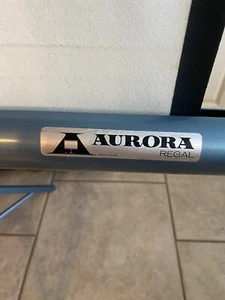 Aurora Regal Projector Screen 37" W X 39" H Tripod Stand Retractable Made in USA - Picture 1 of 13