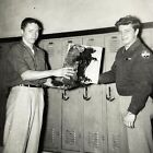 M6 Photo Guys Boys High School Stuffed Beaver Badger Taxidermy 1940-50s