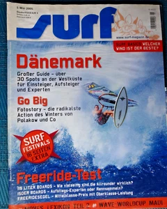 SURF MAGAZIN 5/05, AHD, F2, FANATIC, HIF LY,LORCH,MISTRAL,STARBOARD,TABOU,ANGULO - Bild 1 von 2