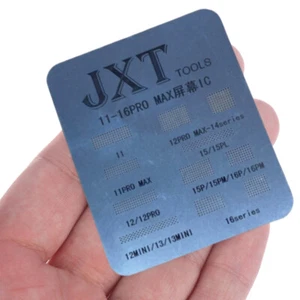 Universal IC Protection BGA Reballing Stencils For IP 11-15 Pro Max Chip Net - Zdjęcie 1 z 7