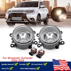 PAIR Front Bumper Fog Light Driving Lamp For Mitsubishi Outlander 2016-2018 2019 - Bild 1 von 18