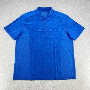 Tommy Bahama Island Zone Shirt Herren 2XL Blau Classic Performance Stretch Polo - Bild 1 von 9