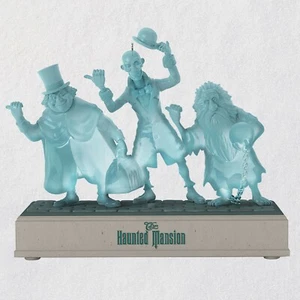 NUEVO EN CAJA SELLO Disney La Mansión Embrujada Autoestop Fantasma Adorno Musical NAVIDAD - Imagen 1 de 6
