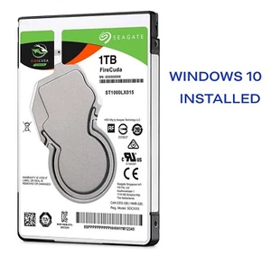 1TB HDD/SSD 2.5" SATA Hard Drive Laptop with Windows 10 Pro Installed Legacy 64 - Picture 1 of 21