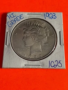 Silbermünze Peace Dollar 1923 (1025) - Bild 1 von 2