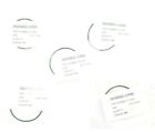 LOT OF 5 NEW WATERS 7000001056 DEGASSED O-RINGS SIZE: 42X1.5MM, P/N: 5711979