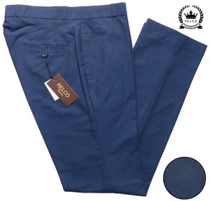 Relco Blue Tonic Sta Press Trousers Two Tone Finish Mod Skin Stay Pressed Mens - Picture 1 of 5