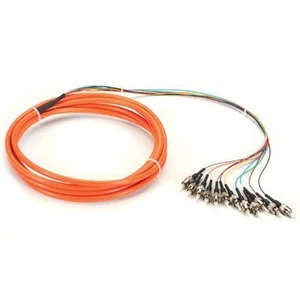 12 Fiber ST/UPC Distribution Style Pigtail,MM, 62.5µm, 3 Meter - Afbeelding 1 van 1