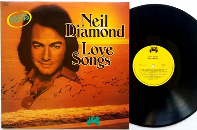 Neil Diamond - Love Songs LP-1981 J&B Records Australian issue- JB 086 - Image 1 of 3