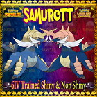 Pokemon Scarlet & Violet Samurott 6IV 🌟Shiny🌟 & Non Shiny Best Stats Home