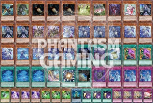 Danger! Tearlaments Deck Super Polymerization Cosmic Cyclone Gamma Yugioh - Picture 1 of 1