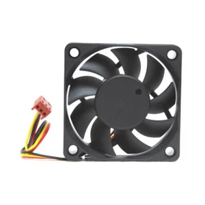 Fan 60x60x10mm 6x6x1.5cm Mini Small Fan 3Pin Power 5V 60mm 6cm Black - Picture 1 of 6