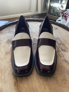 Sarto Franco Sarto Mujer Gabriella Charol Puntera Cuadrada Mocasines Tacones NUEVO - Imagen 1 de 11