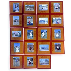 Lot of 19 1950s Young Suburban Michigan Family New Home Kodachrome Color Slides - Picture 1 of 10