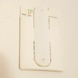 3 en 1 Silicona Adherente Tarjeta de Teléfono Celular Bolsillo Teléfono Soporte Cable Envoltura Blanco - Imagen 1 de 12