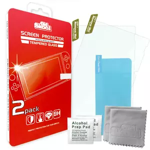 Nintendo Switch Premium Tempered Glass Screen Protector (2 Pack) - Picture 1 of 3