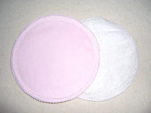 Organic Reusable Washable Breastfeeding Nursing Pads Leakproof Waterproof Eco - Picture 1 of 11