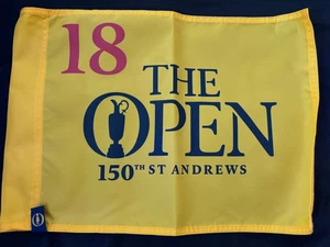 2022 OFFICIAL OPEN CHAMPIONSHIP ST ANDREWS 150th BRITISH OPEN FLAG CAM SMITH - Picture 1 of 3
