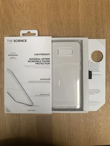 Genuine Tech 21 Clear White Case Cover for Samsung S8 Plus T21 5604 - Picture 1 of 2